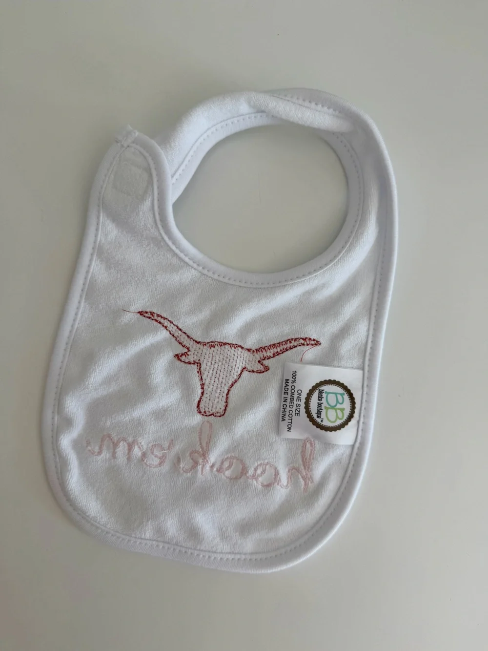 NWOT Texas Hook ‘Em Bib